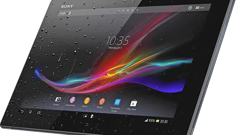 Sony Tablet: Chic Ergonomic Design