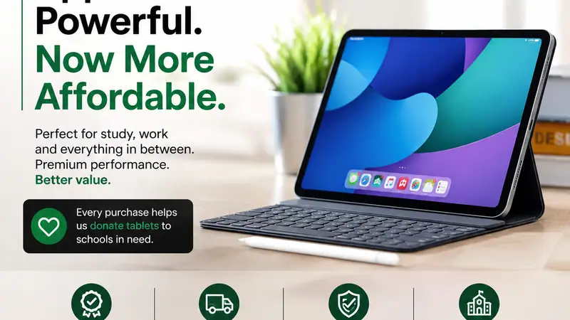 Affordable Apple iPads That Give Back
