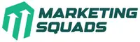 Bold green text spelling "Marketing Squads"
