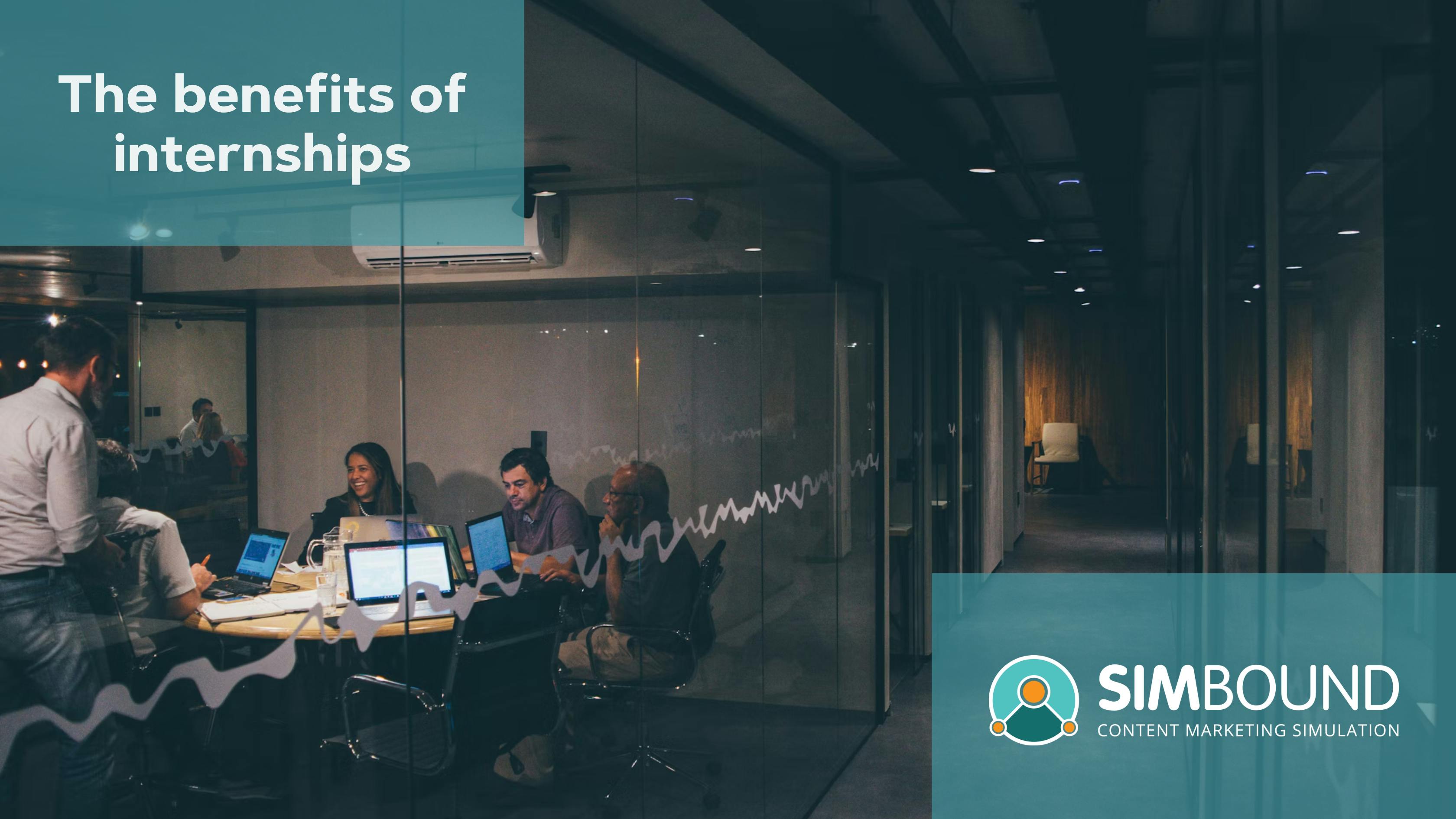 Display of an office with people working in the background